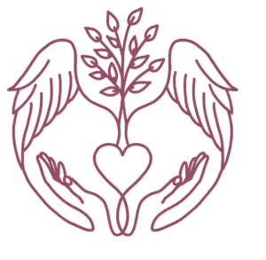 „Logo Angela Hügli – Energetische Begleitung, Emotion Code®, Body Code™, Belief Code®, Herzmauer, Seelenduft, Coaching“