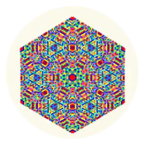 Illustration zu den Lichtgitter Mandalas nach Ursula Irrgang – Lichtgitter Mandala