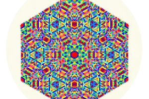 Illustration zu den Lichtgitter Mandalas nach Ursula Irrgang – Lichtgitter Mandala