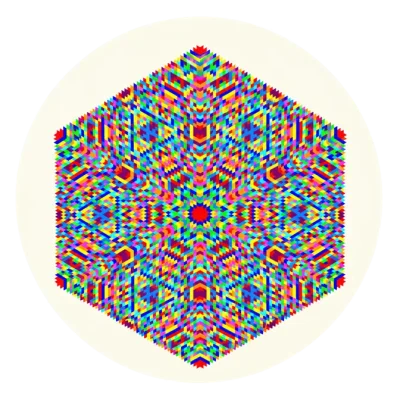 Illustration zu den Lichtgitter Mandalas nach Ursula Irrgang – Lichtgitter Mandala