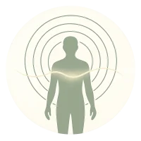 Illustration zur Body Code Methode – Symbol für energetisches Gleichgewicht und ganzheitliche Balance