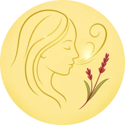 Illustration zum Seelenduft – Symbol für Intuition, feine Begleitung und innere Ausrichtung