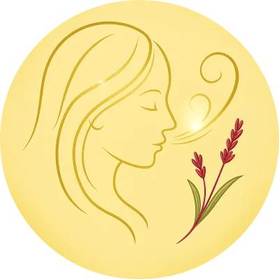 Illustration zum Seelenduft – Symbol für Intuition, feine Begleitung und innere Ausrichtung